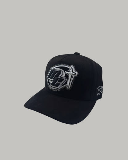 "Midnight Black" Cap (Custom Diamonds)