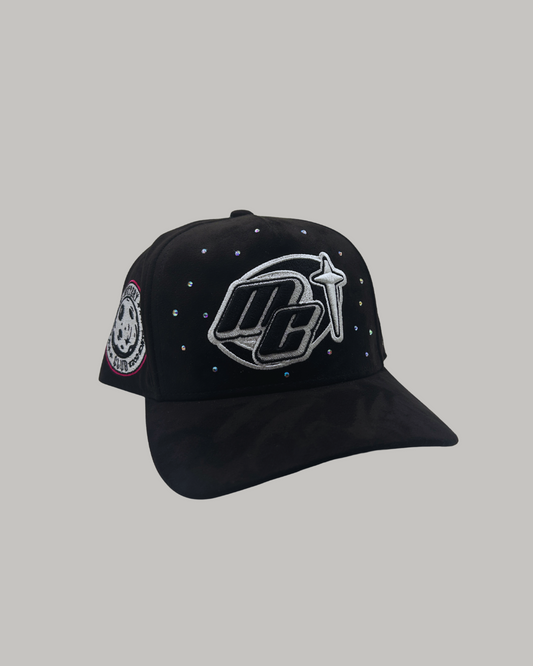 "Midnight Black" Cap (Custom Diamonds)